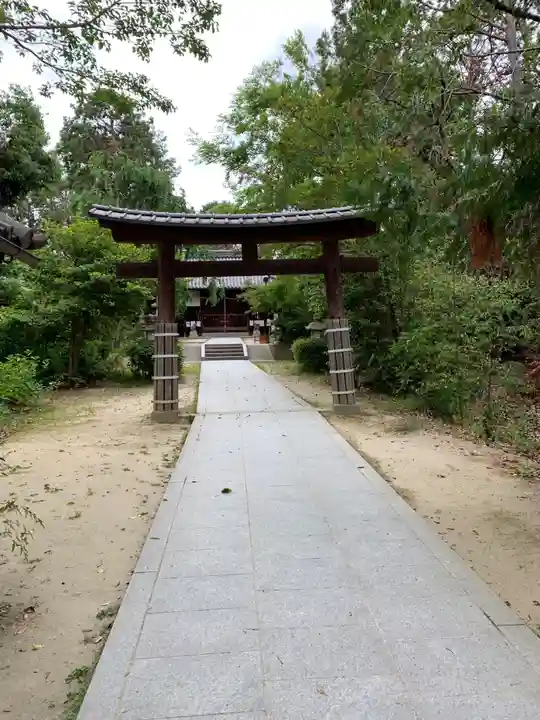 交野天神社の鳥居