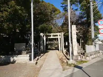 八幡神社の鳥居