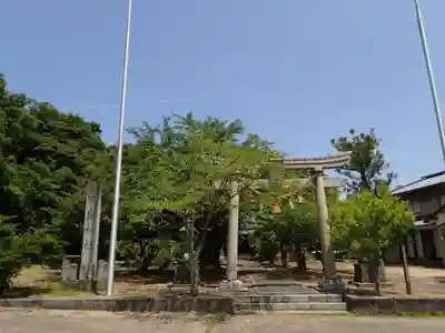 片岸神社の鳥居