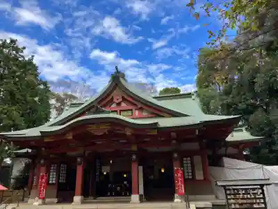 世田谷八幡宮の本殿・本堂