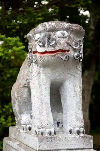 大沼神社の狛犬