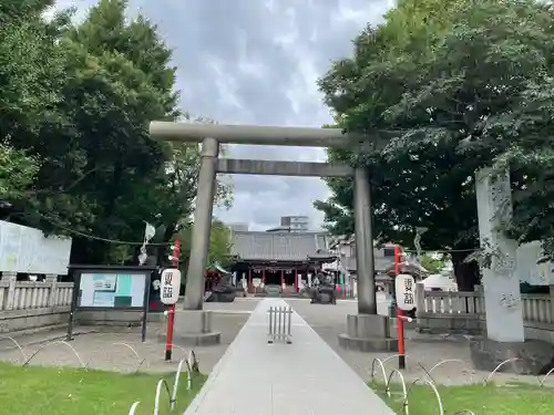 浅草神社の鳥居
