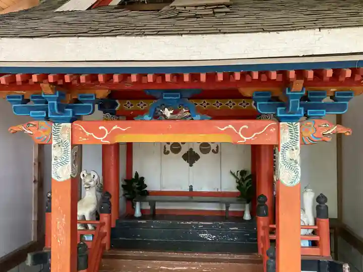 阿爲神社の本殿・本堂