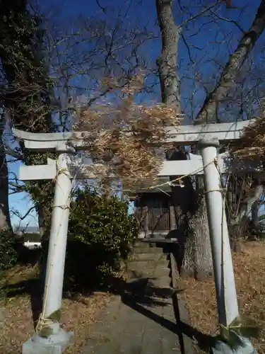 神明神社の鳥居