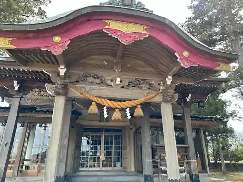 級長戸辺神社の本殿