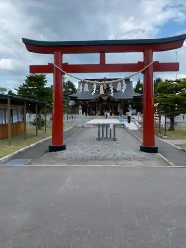 美瑛神社の鳥居