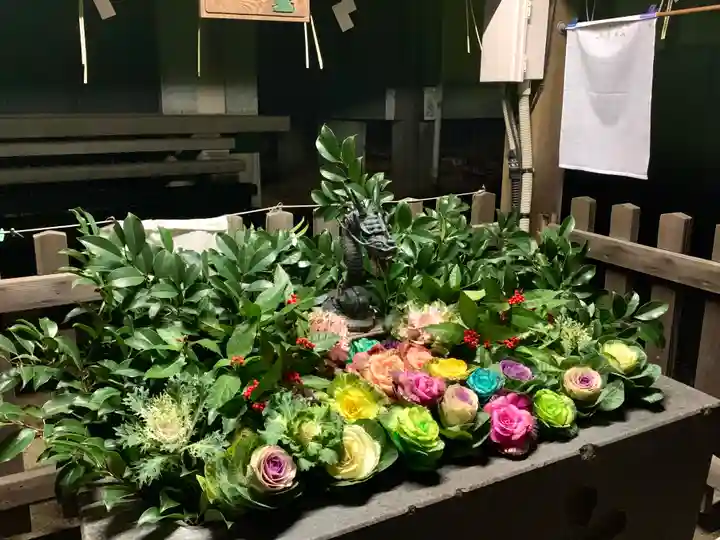 神峰神社の手水舎