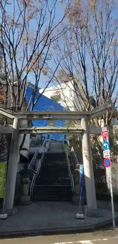北谷稲荷神社の鳥居