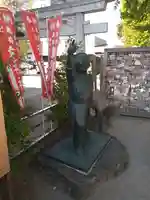 亀有香取神社の像