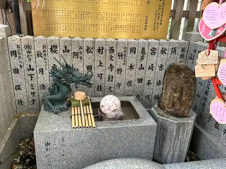 露天神社(お初天神)の手水舎