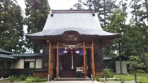 浅舞八幡神社の本殿