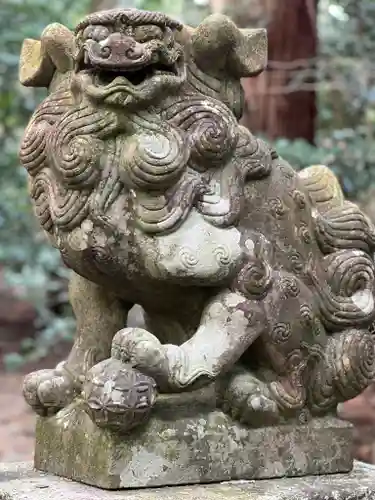 椿大神社の狛犬