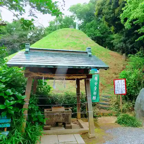 東沼神社の手水