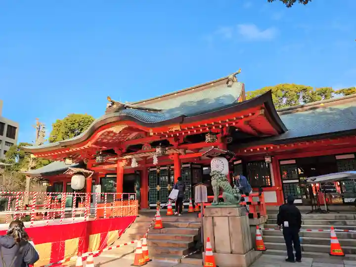 生田神社の本殿・本堂