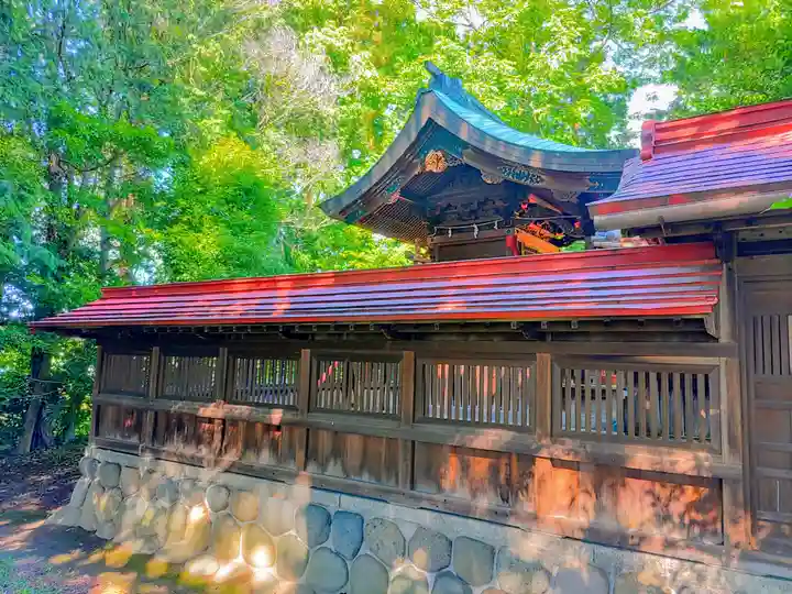 大毛神社(大毛五百入塚)の本殿・本堂