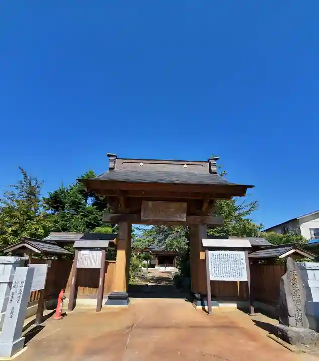 長照寺の山門・神門