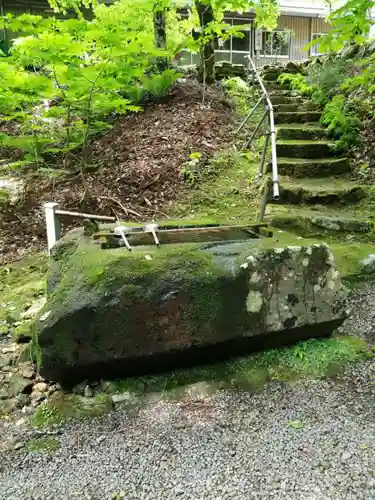 隠津島神社の手水