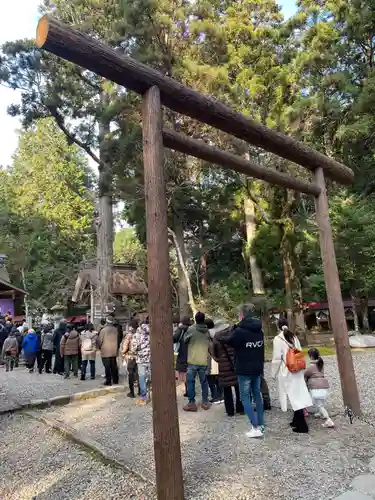 元伊勢内宮 皇大神社の鳥居