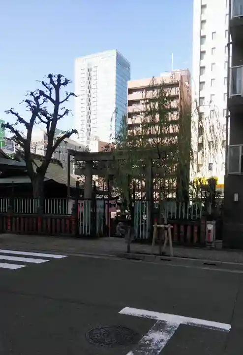 柳森神社の鳥居