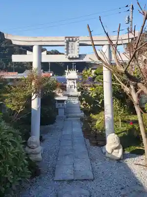 河童神社の鳥居