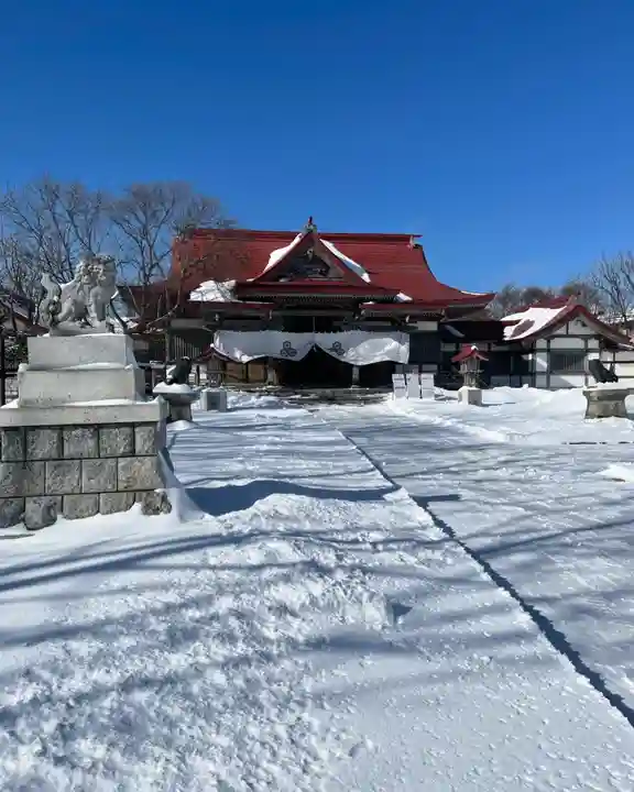 釧路一之宮 厳島神社の本殿・本堂