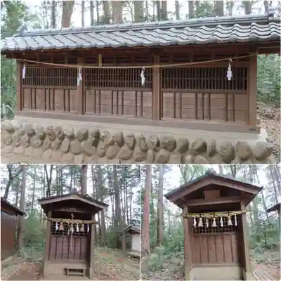 三ケ尻八幡神社の末社・摂社