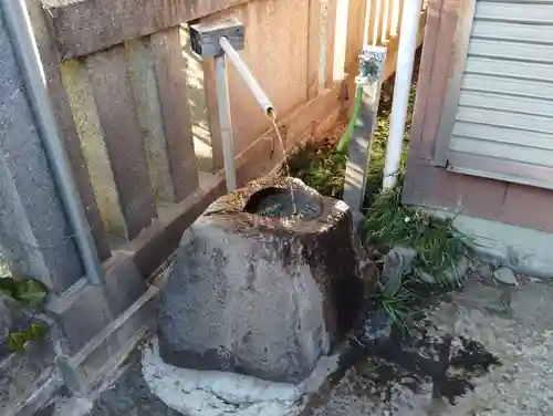 前橋八幡宮の手水舎