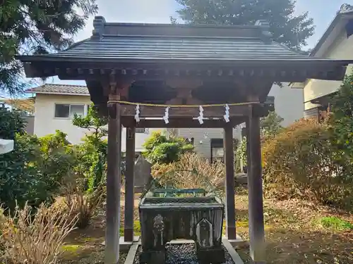 御嶽社（与野七福神弁財天）の手水舎