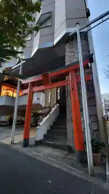 初音森神社の鳥居