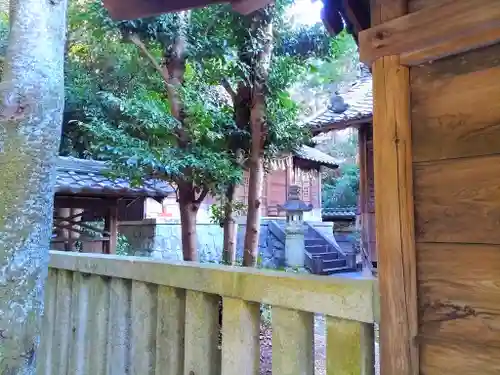 洲原神社の本殿・本堂