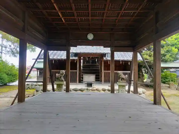 八幡社の本殿・本堂
