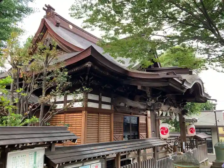 滝野川八幡神社の本殿・本堂