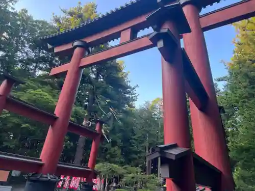 北口本宮冨士浅間神社の鳥居