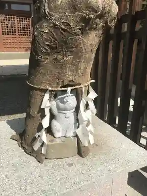 荻窪白山神社の狛犬