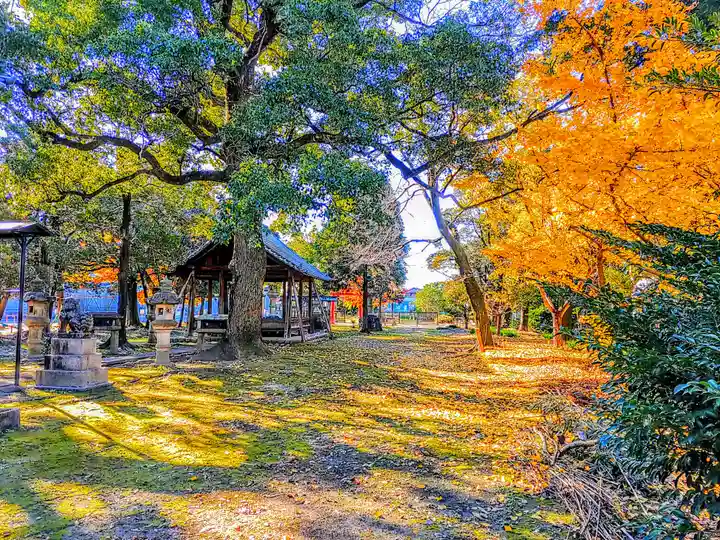 八幡社(上牧)の自然