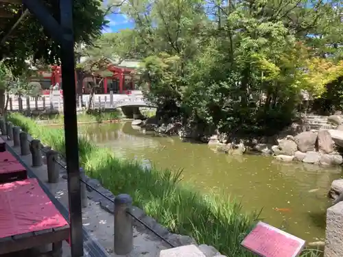 西宮神社の庭園