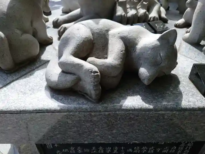 西野神社の狛犬