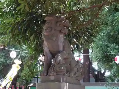 太子堂八幡神社の狛犬