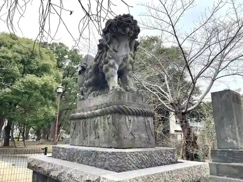 芝東照宮の狛犬
