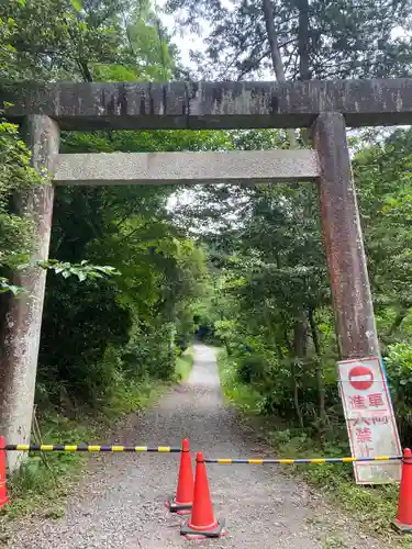 大縣神社の鳥居