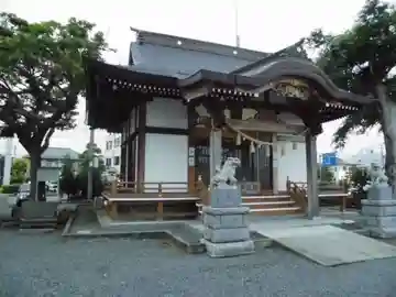 妻田神社の本殿・本堂