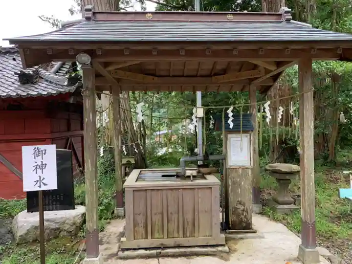 久留里神社の手水舎