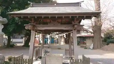 星宮神社の手水舎