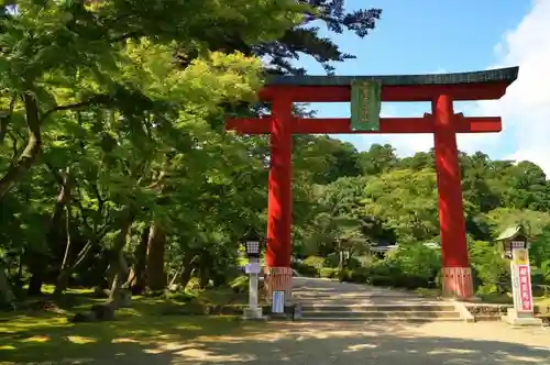 志波彦神社・鹽竈神社の鳥居