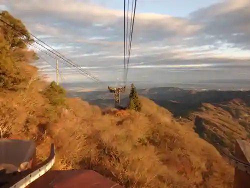 筑波山神社 男体山御本殿の景色