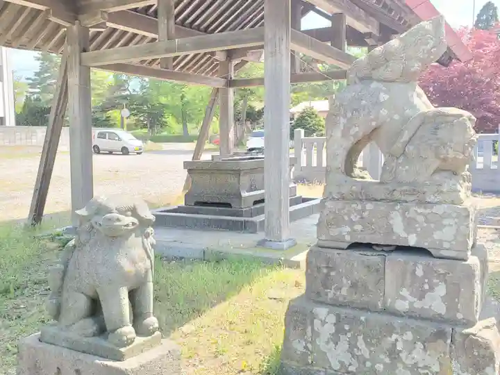 森町稲荷神社の狛犬