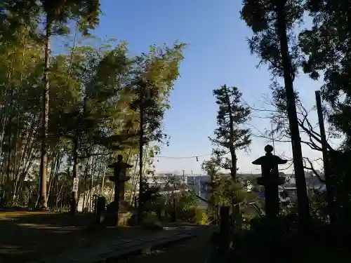 居神神社の自然