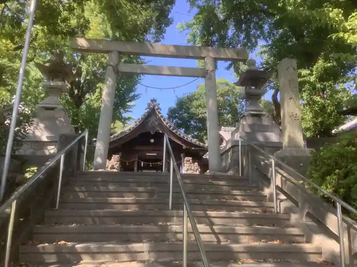 八龍社(福徳町)の鳥居