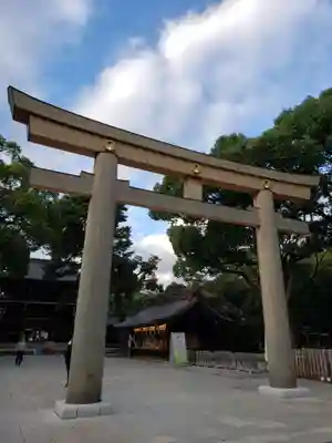 明治神宮の鳥居