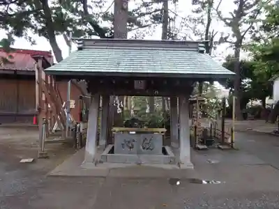 平塚三嶋神社の手水舎